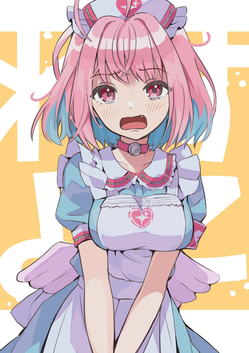 yumemi riamu (idolmaster and 2 more) drawn by dddd_akagi