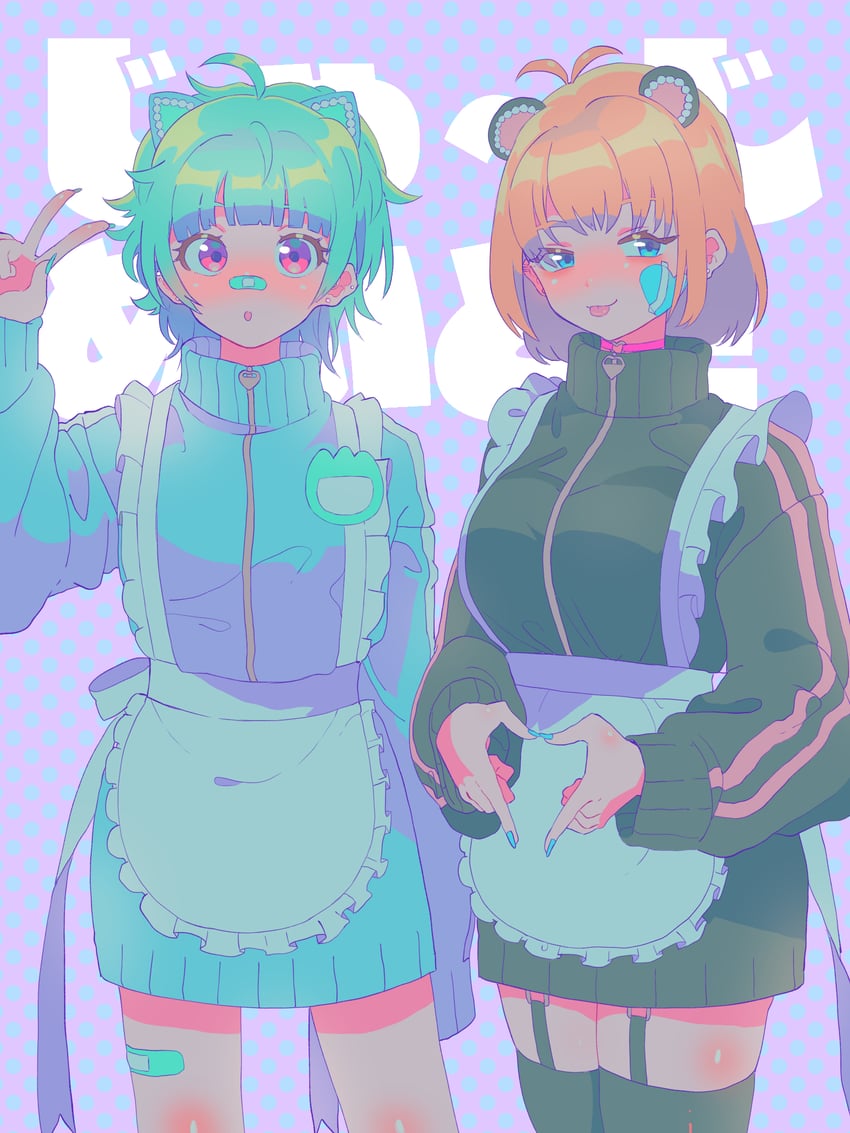 amauri miruki and omega auru (pretty series and 1 more) drawn by tsujii_luki