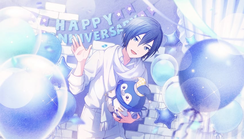 kaito and phenny (vocaloid and 1 more) drawn by colorful_palette