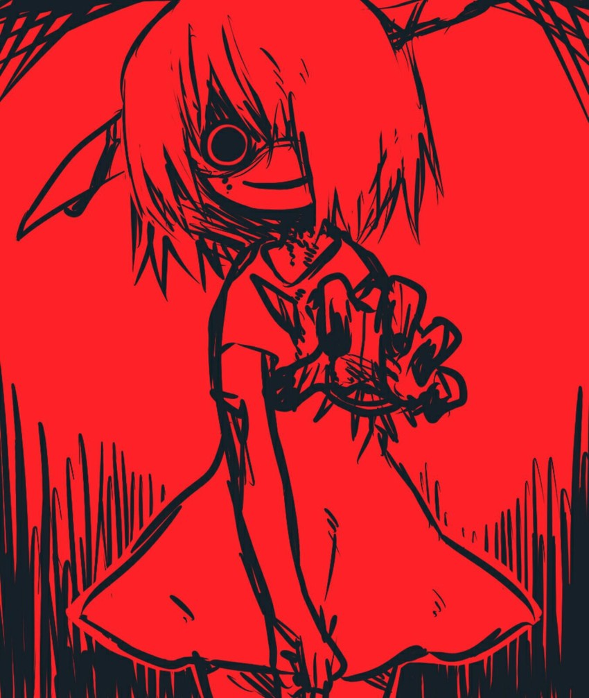 kushizashi-chan (original) drawn by mikan_(ama_no_hakoniwa)