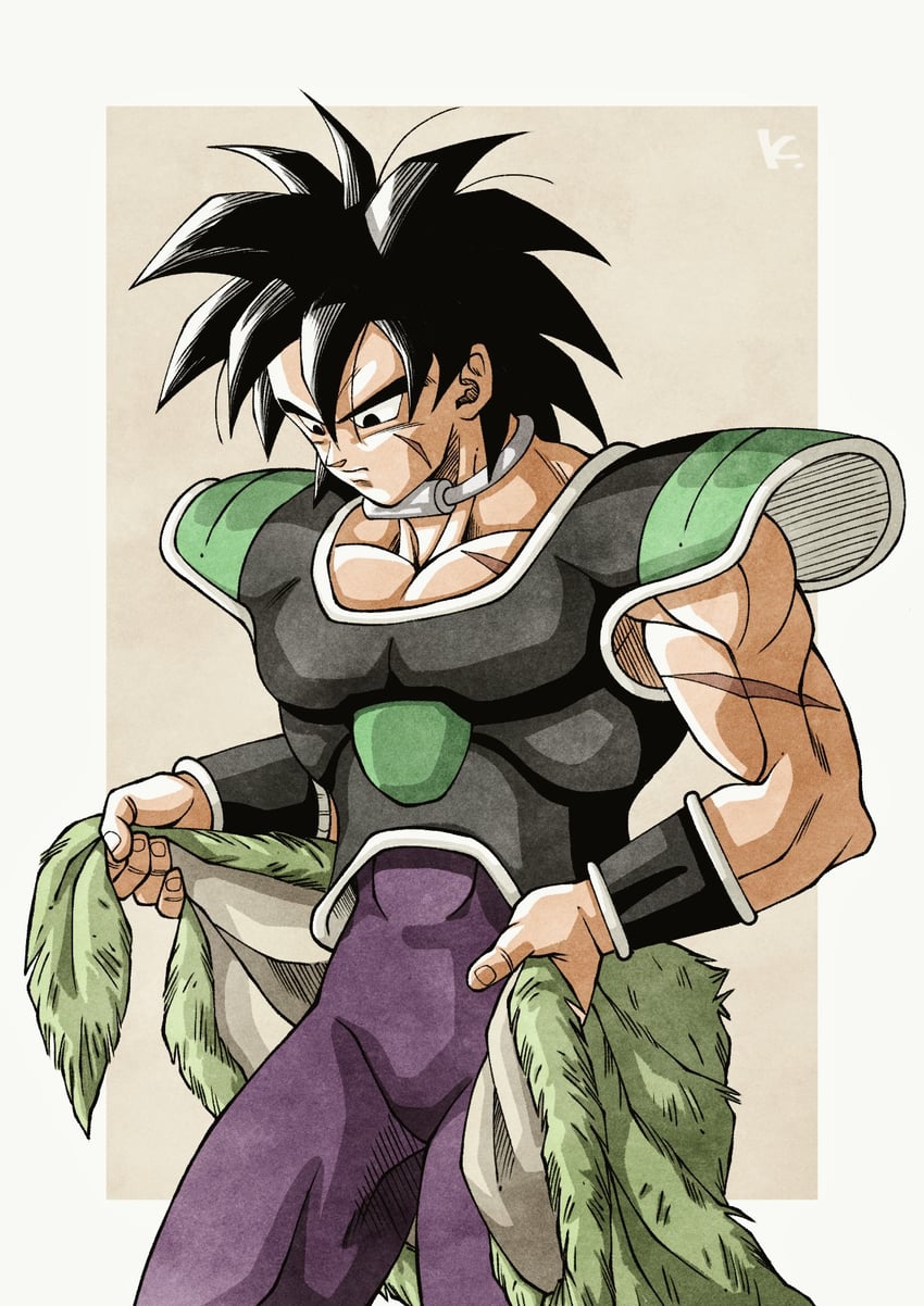 broly (dragon ball and 2 more) drawn by kakeru_(dbskakeru)