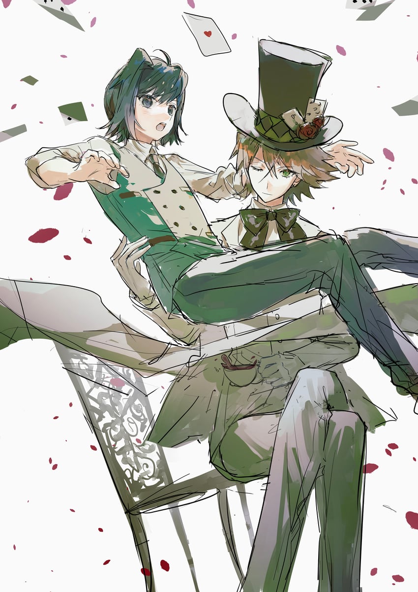 sendou aichi and kai toshiki (cardfight!! vanguard) drawn by morgue_(southsakura)