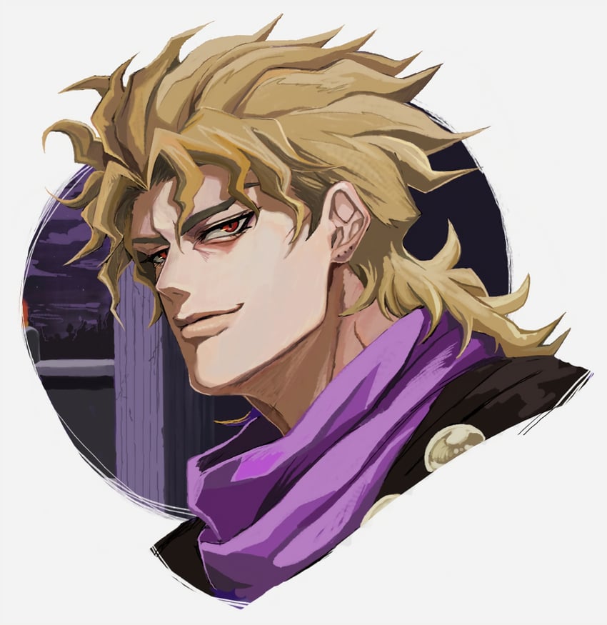 dio brando (jojo no kimyou na bouken and 1 more) drawn by sano_(hospital_0434)