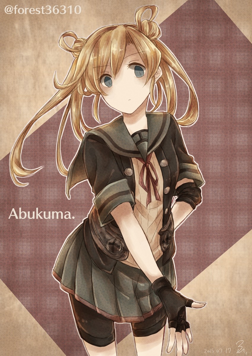 abukuma and abukuma kai ni (kantai collection) drawn by miroku_san-ju