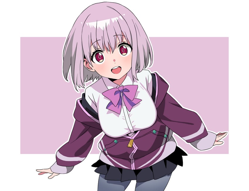shinjou akane (gridman universe and 1 more) drawn by maorisu_henkyo_haku