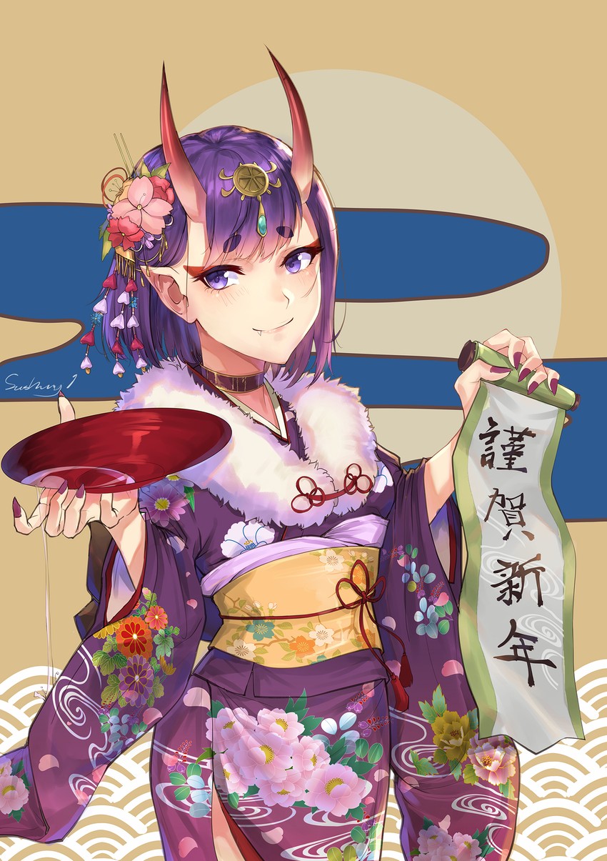 shuten douji (fate and 1 more) drawn by kaer_sasi_dianxia
