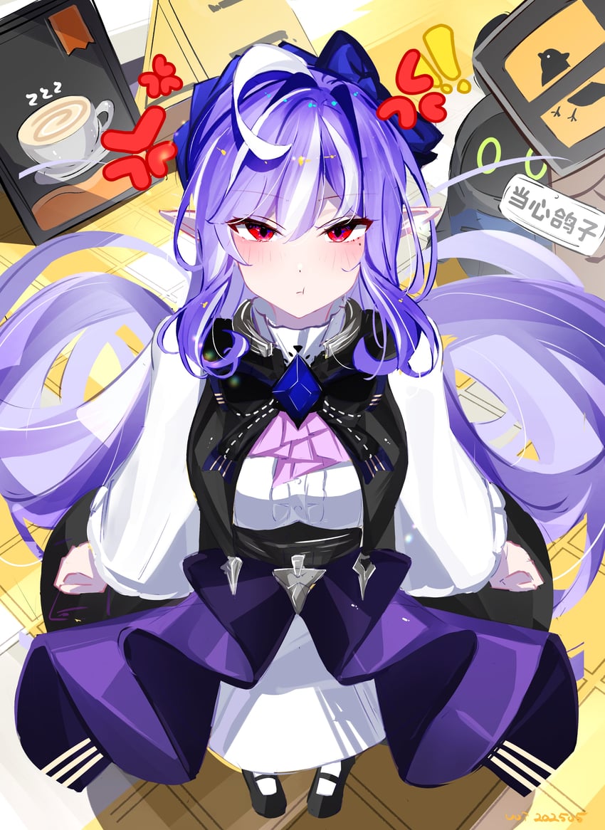 vivian banshee and securityboo (zenless zone zero) drawn by voi_271