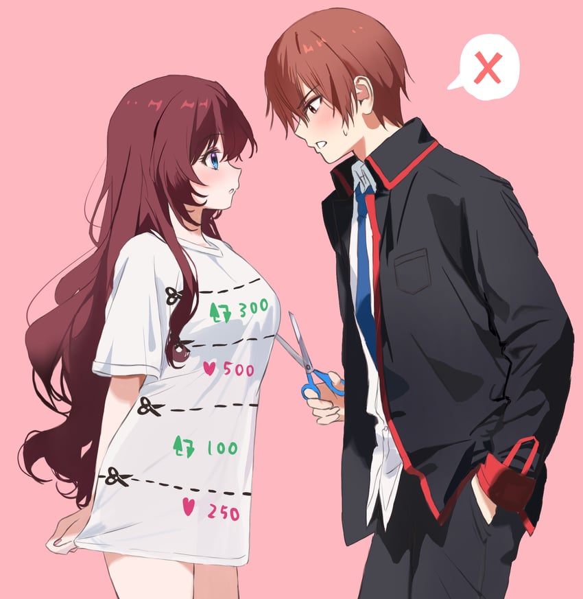 natsume kyousuke and a-chan (little busters!) drawn by miiizuno_lbs
