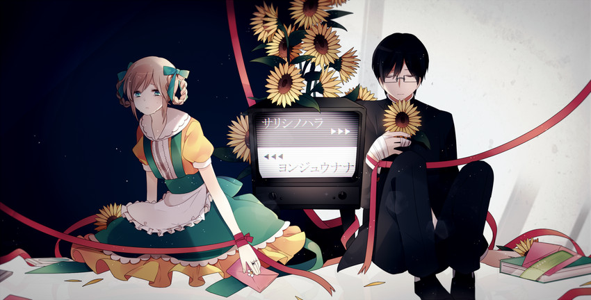 vocaloid and 2 more drawn by yori_(y_rsy)