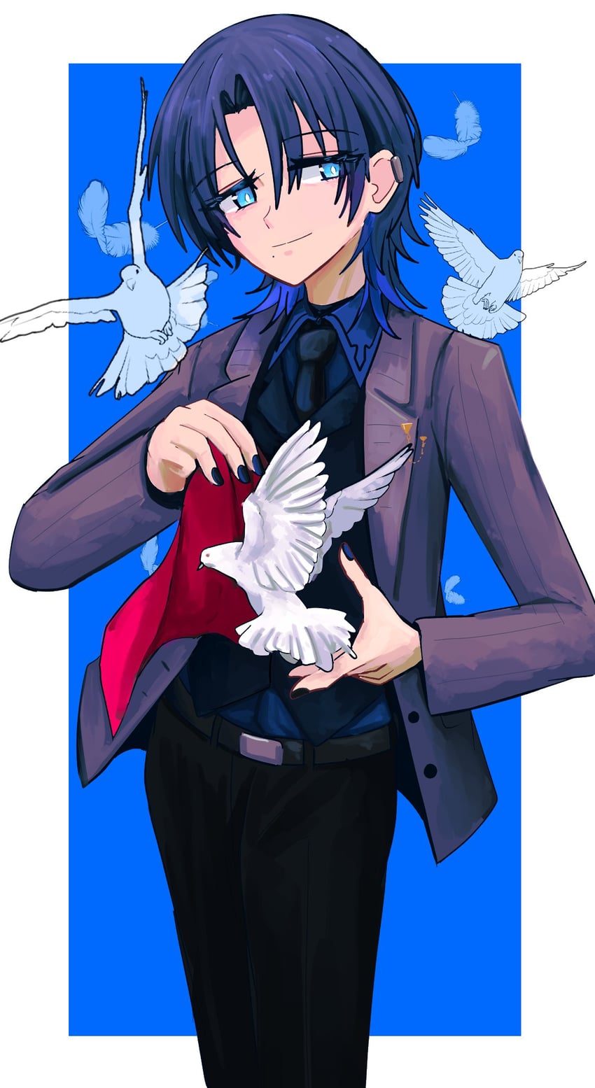 hiodoshi ao (hololive and 1 more) drawn by vegs