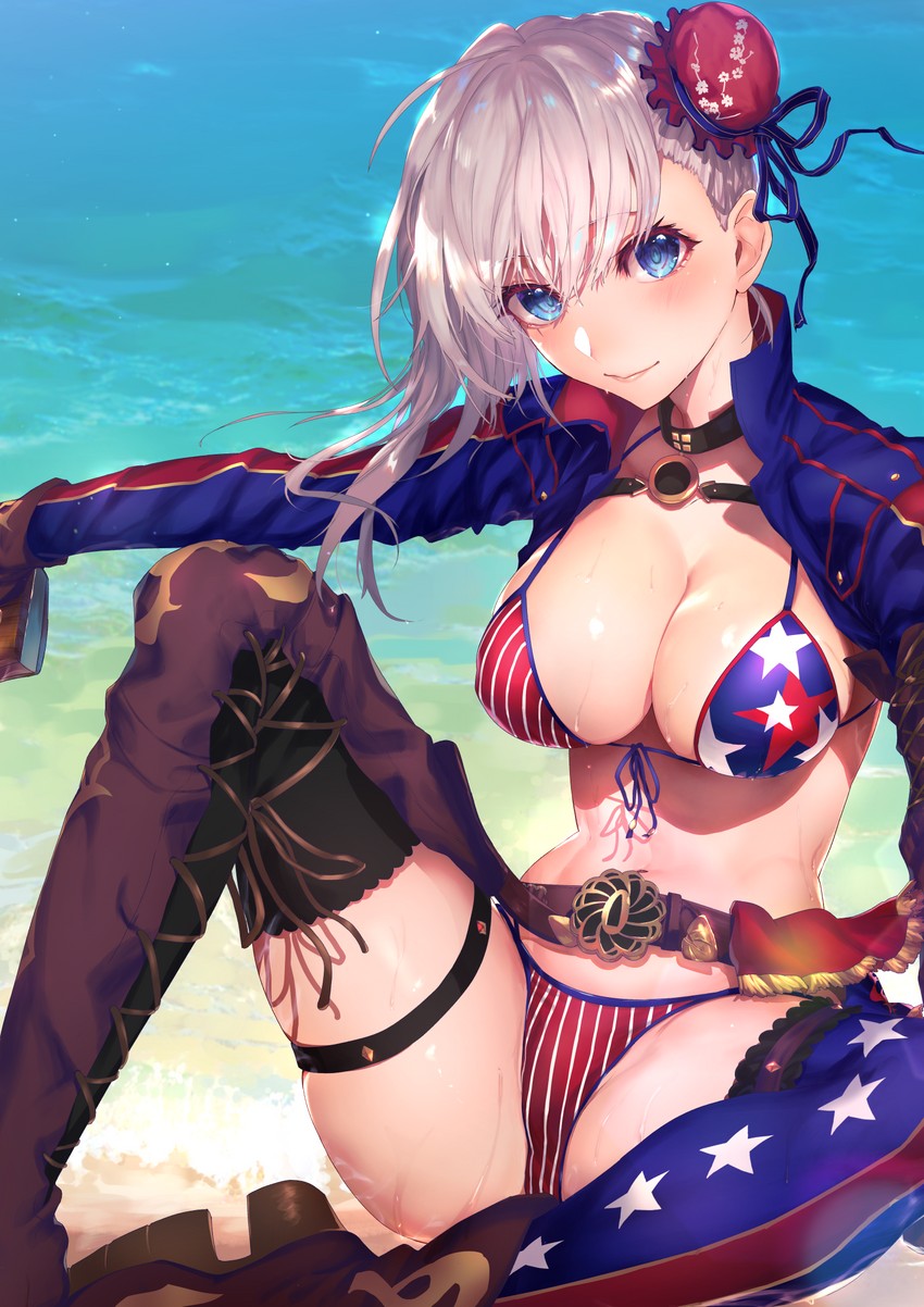 miyamoto musashi (fate and 1 more) drawn by nijimaarc