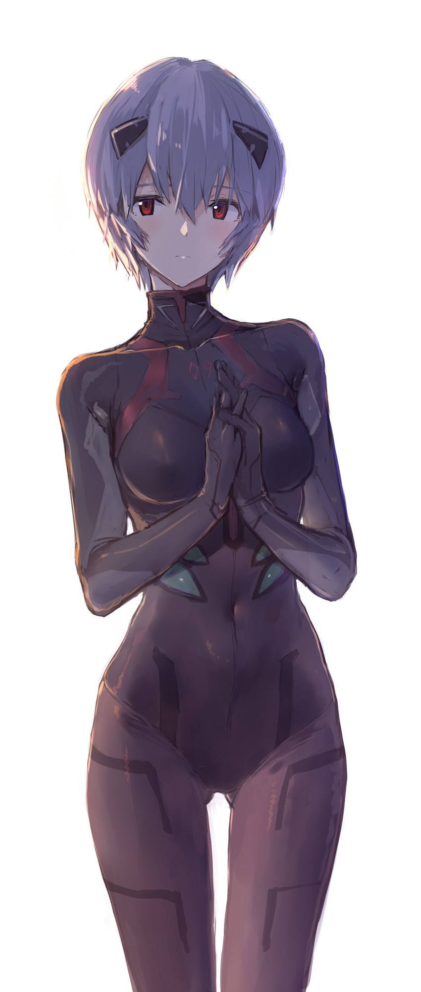 ayanami rei (neon genesis evangelion and 2 more) drawn by akasaai