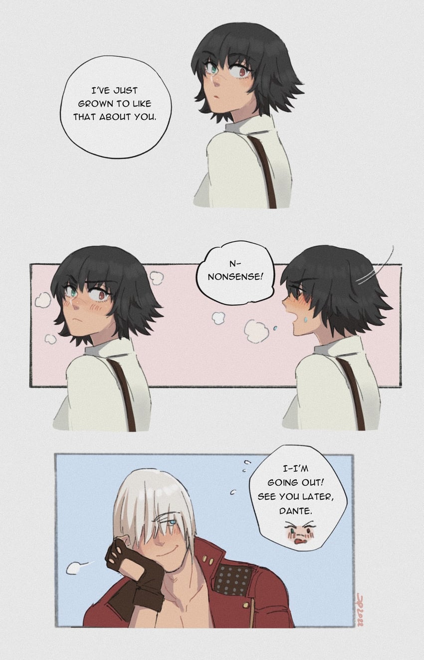 dante and lady (devil may cry and 1 more) drawn by jumpoon