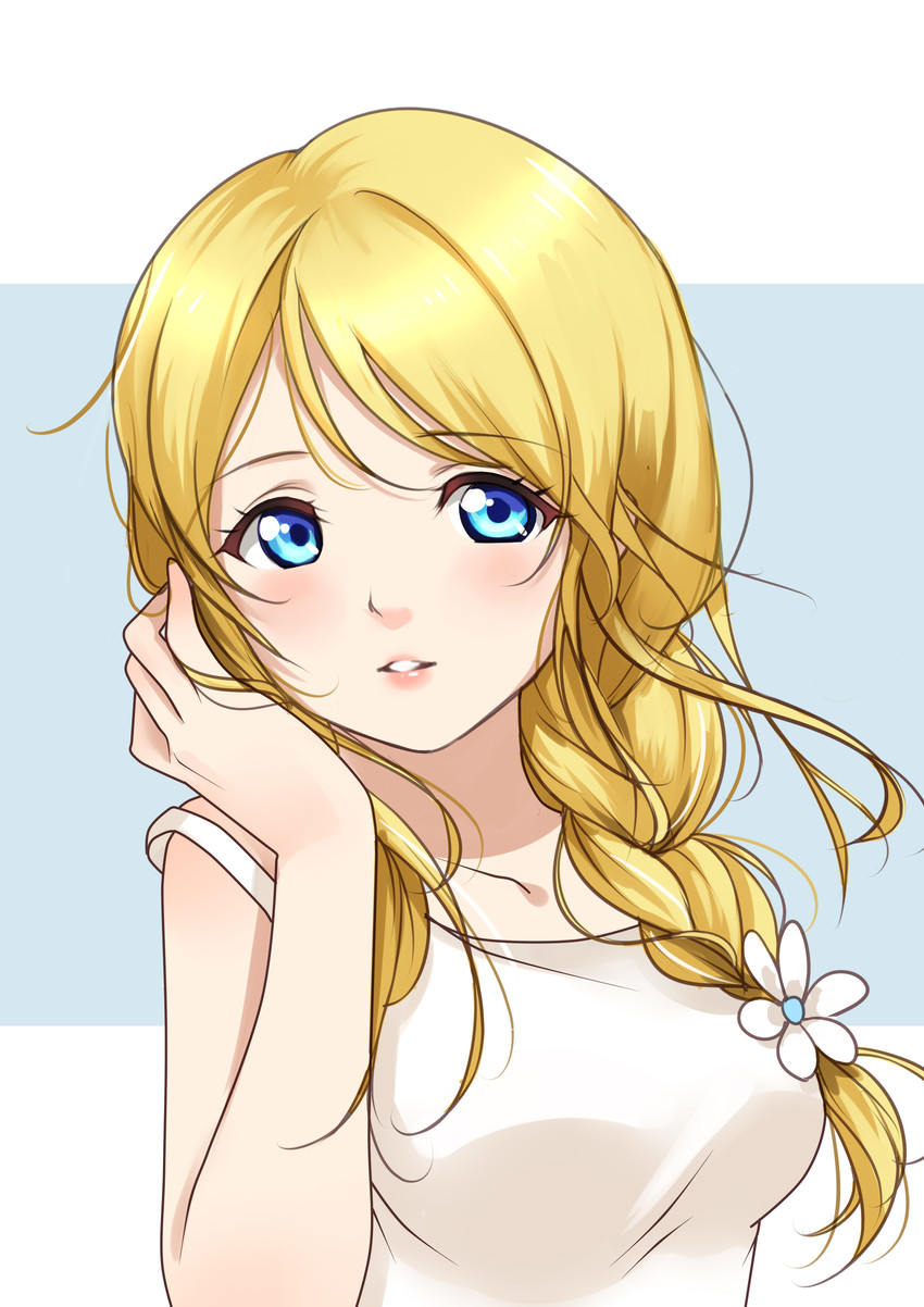 ayase eli (love live! and 1 more) drawn by clouble