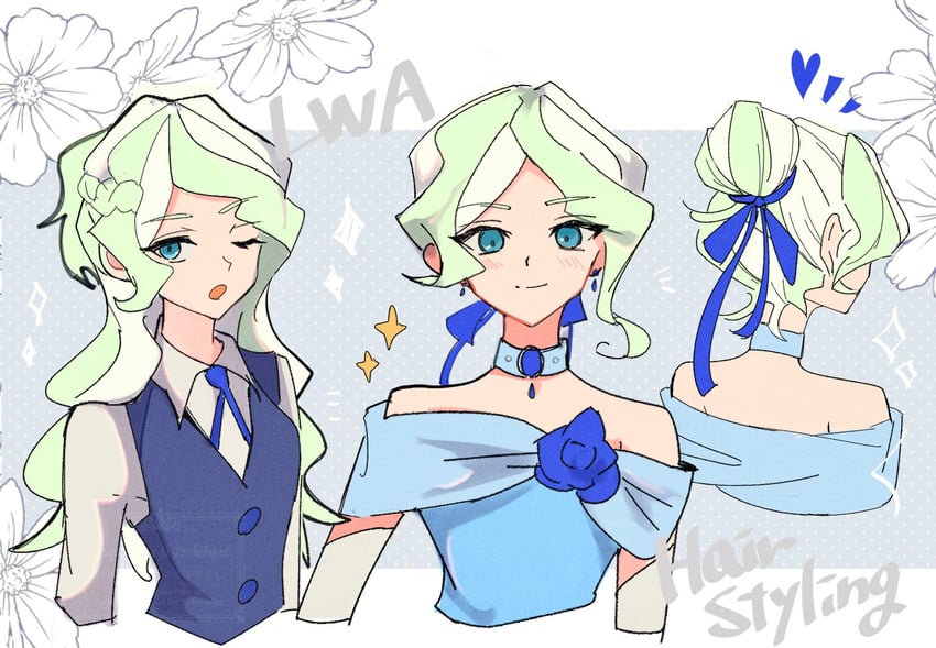 diana cavendish (little witch academia) drawn by chya_dan_go12