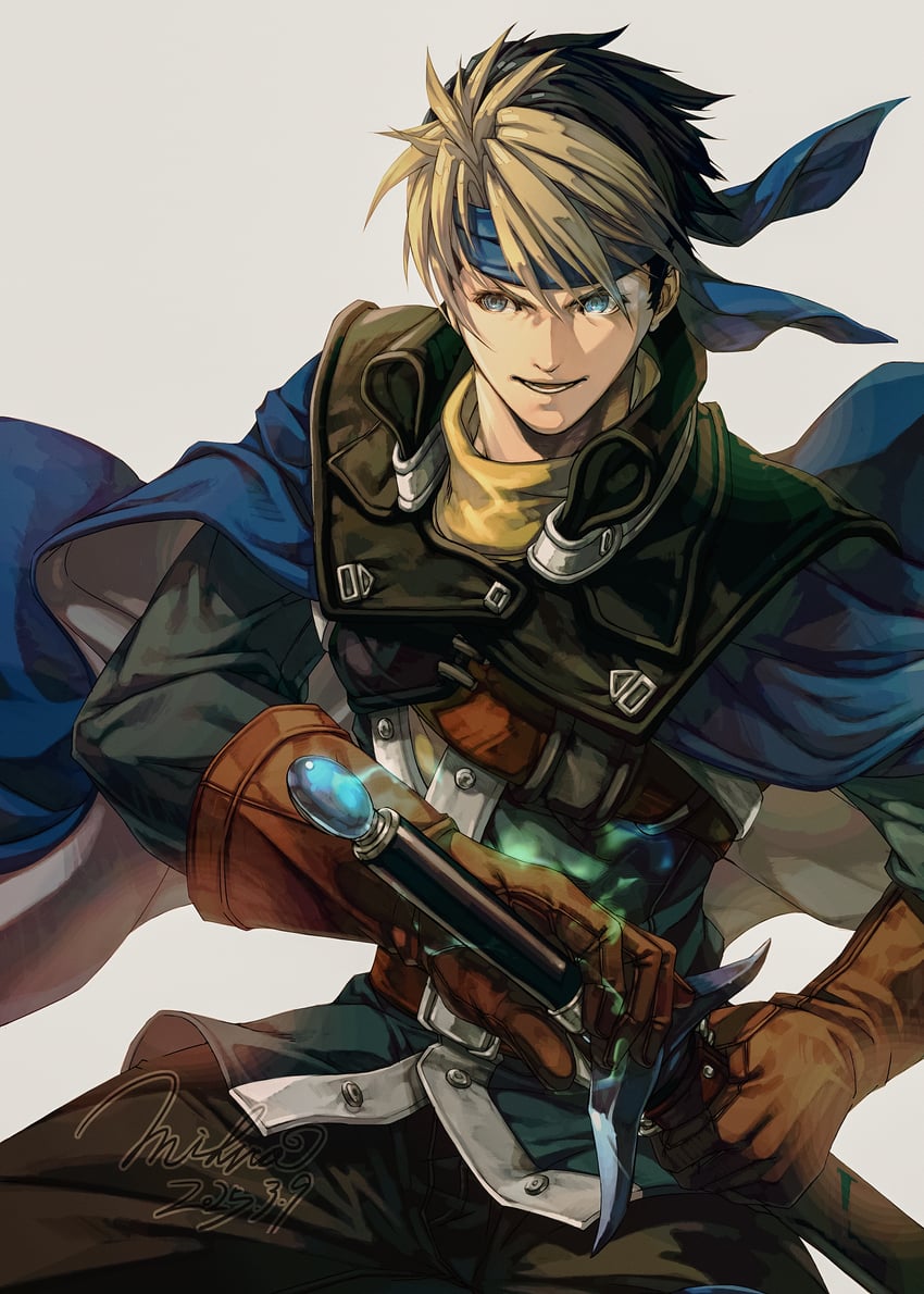 flik (gensou suikoden and 1 more) drawn by mihira_(tainosugatayaki)
