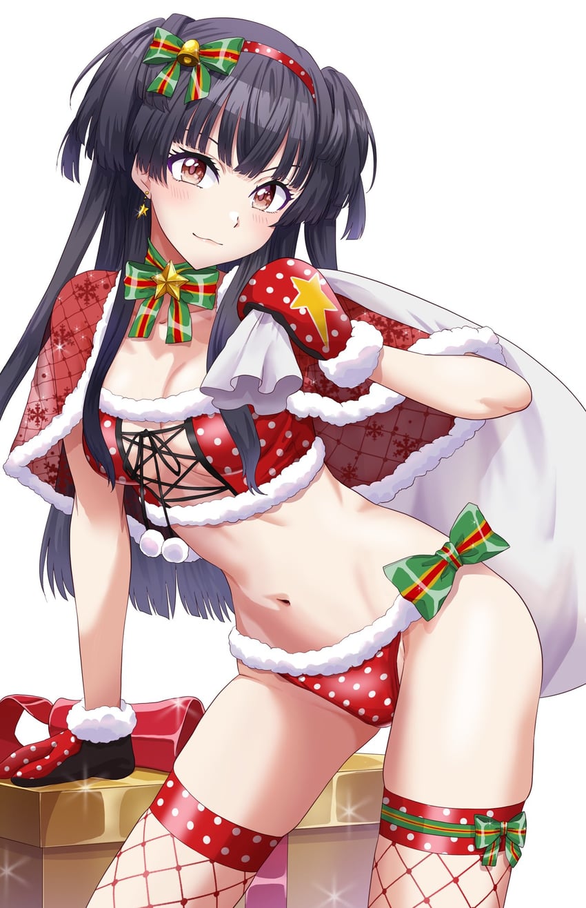 mayuzumi fuyuko (idolmaster and 1 more) drawn by run_p_(aveton)
