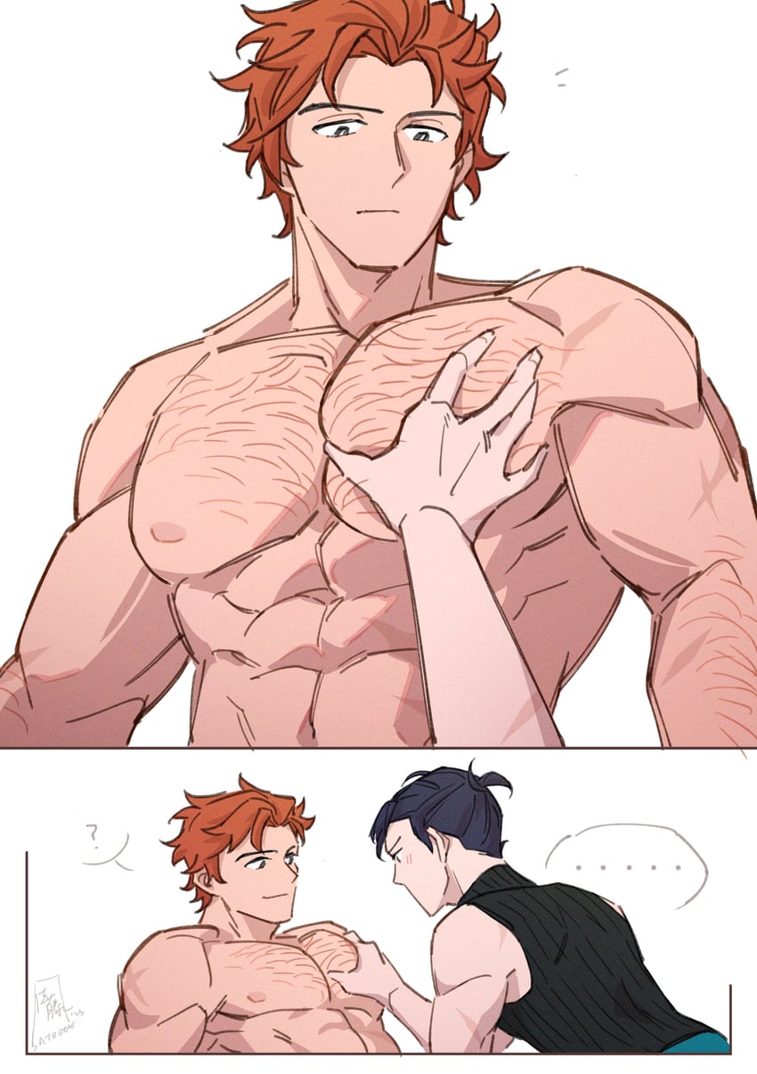 sylvain jose gautier and felix hugo fraldarius (fire emblem and 1 more) drawn by satodee