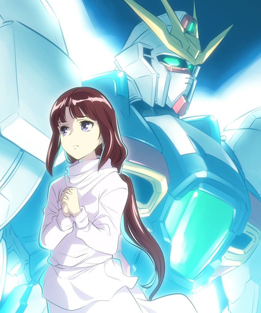 tiffa adill and gundam x (gundam and 1 more) drawn by kato_takuji