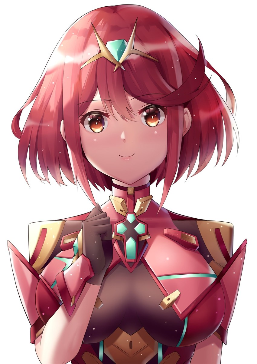 pyra (xenoblade chronicles and 1 more) drawn by eol_9
