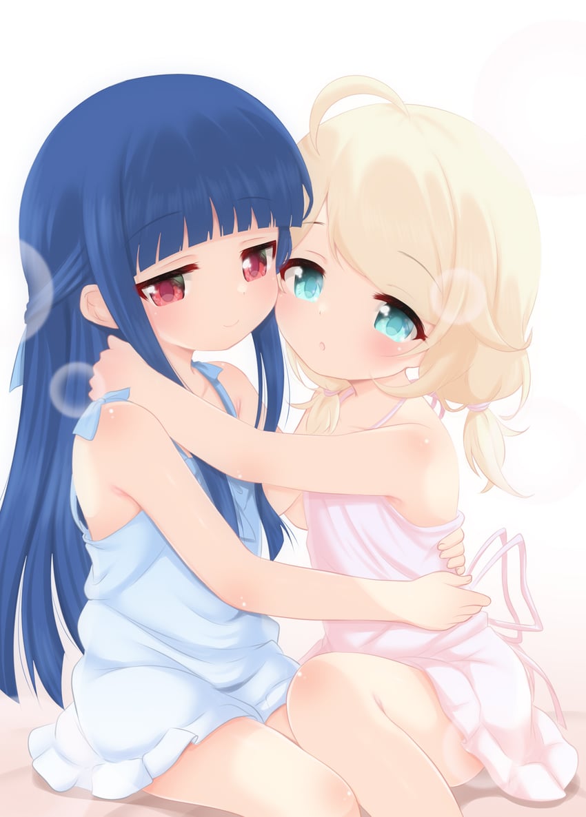 sajo yukimi and yusa kozue (idolmaster and 1 more) drawn by hosizora_mikoto
