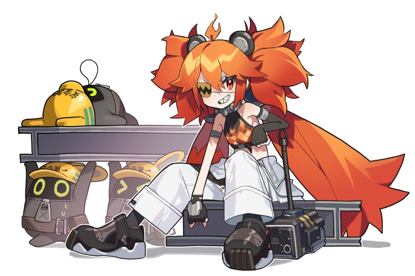 koleda belobog and safety (zenless zone zero) drawn by gachop99