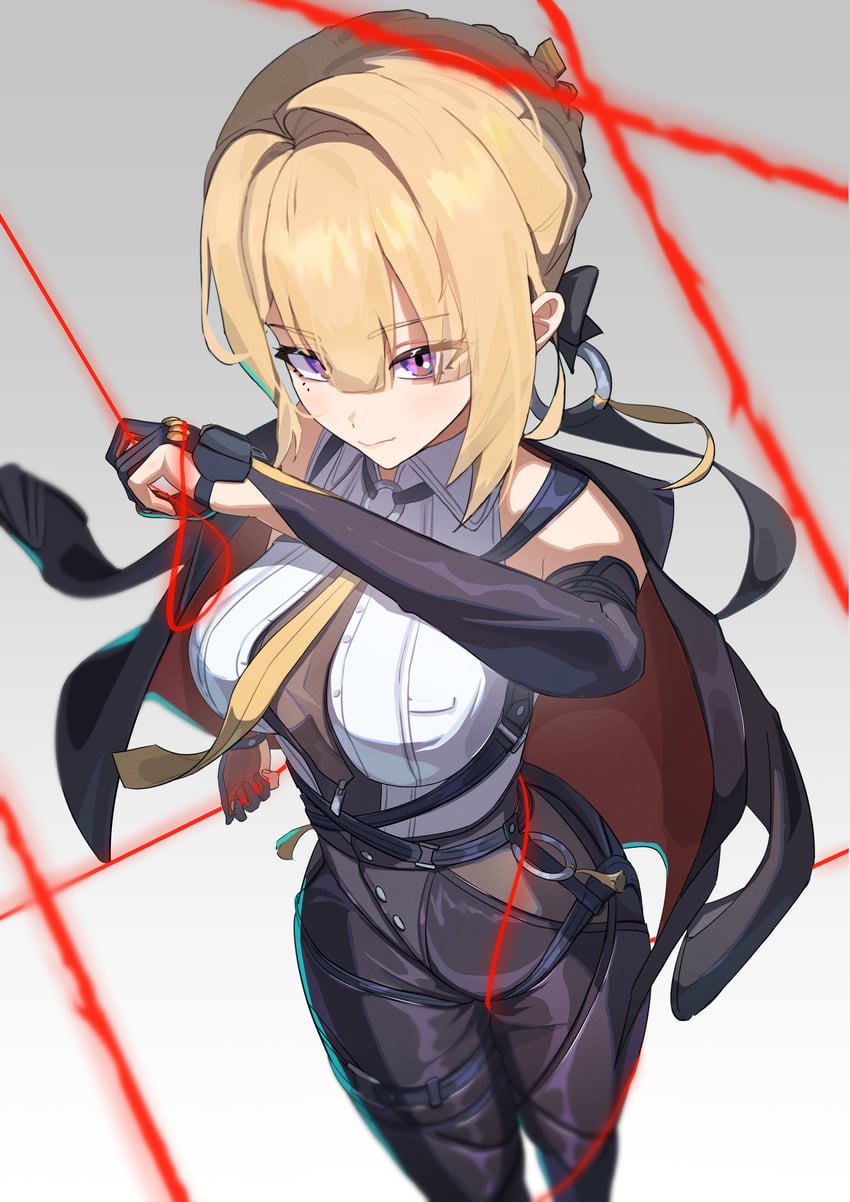 evelyn chevalier (zenless zone zero) drawn by tora_(kumo_sakamoto)