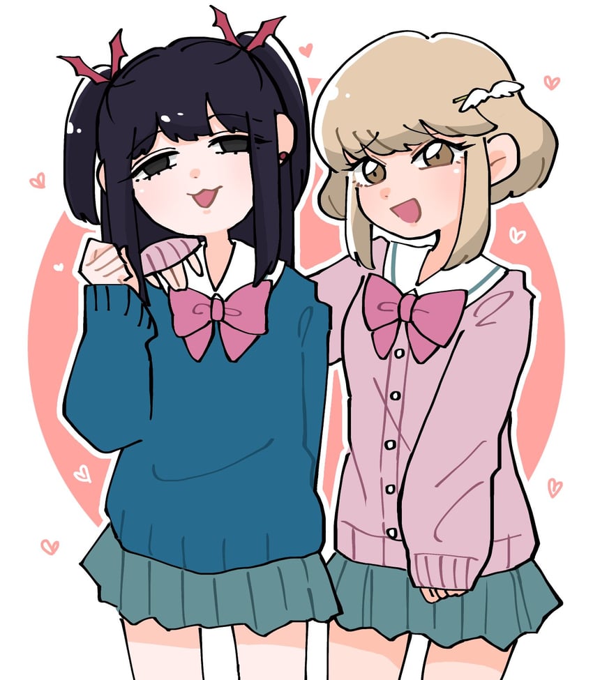 hoshigari chii and himezawa kokoa (puniru wa kawaii slime) drawn by gerogimo_mix