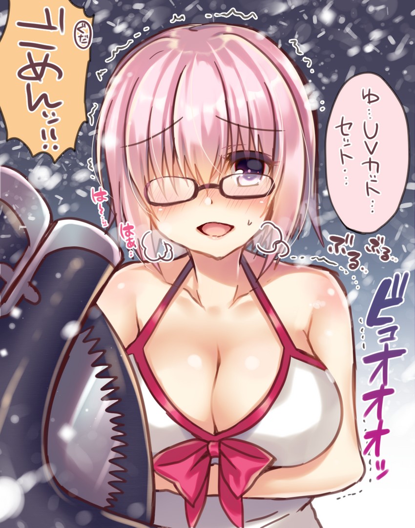 mash kyrielight (fate and 1 more) drawn by suzunone_rena