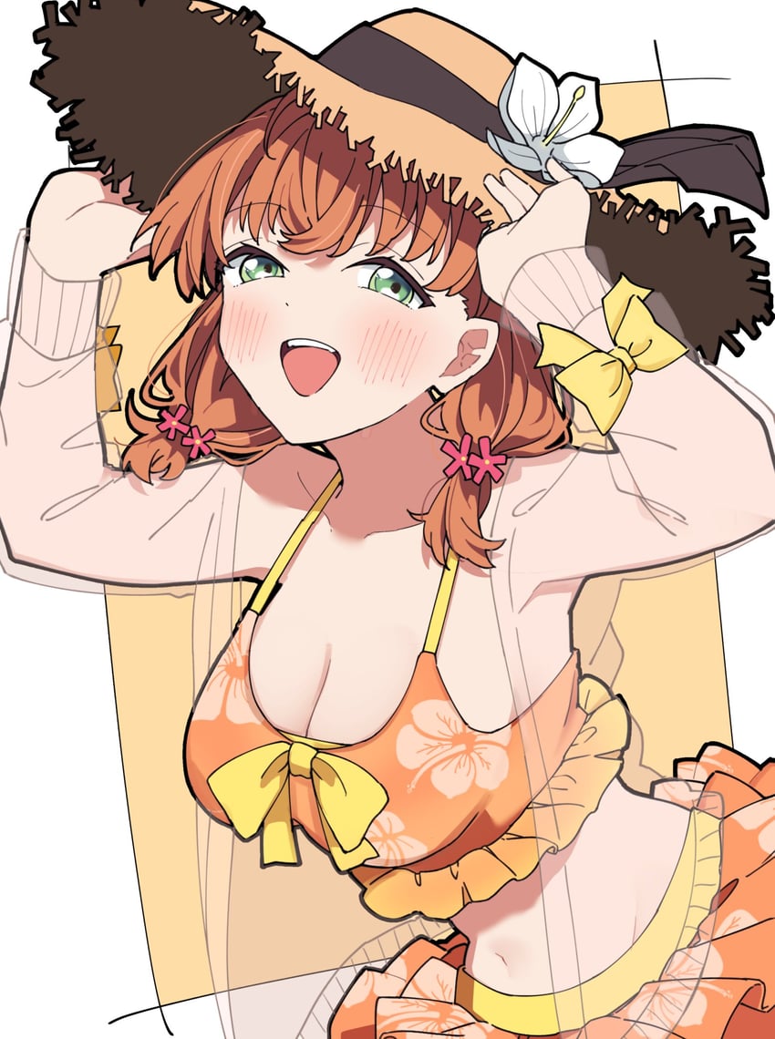 hinoshita kaho (love live! and 1 more) drawn by liz_(piyoko_piyop)