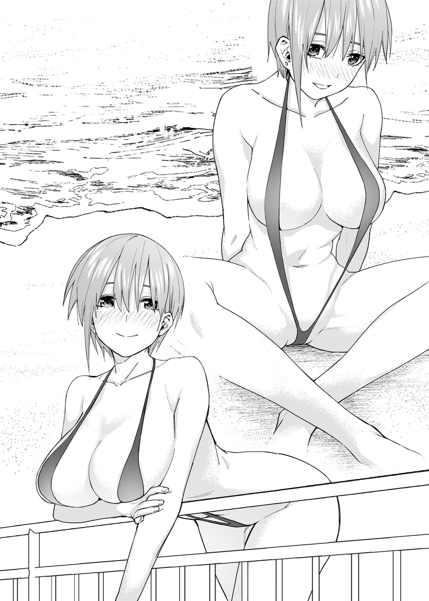 nakano ichika (go-toubun no hanayome) drawn by kosmos_beta