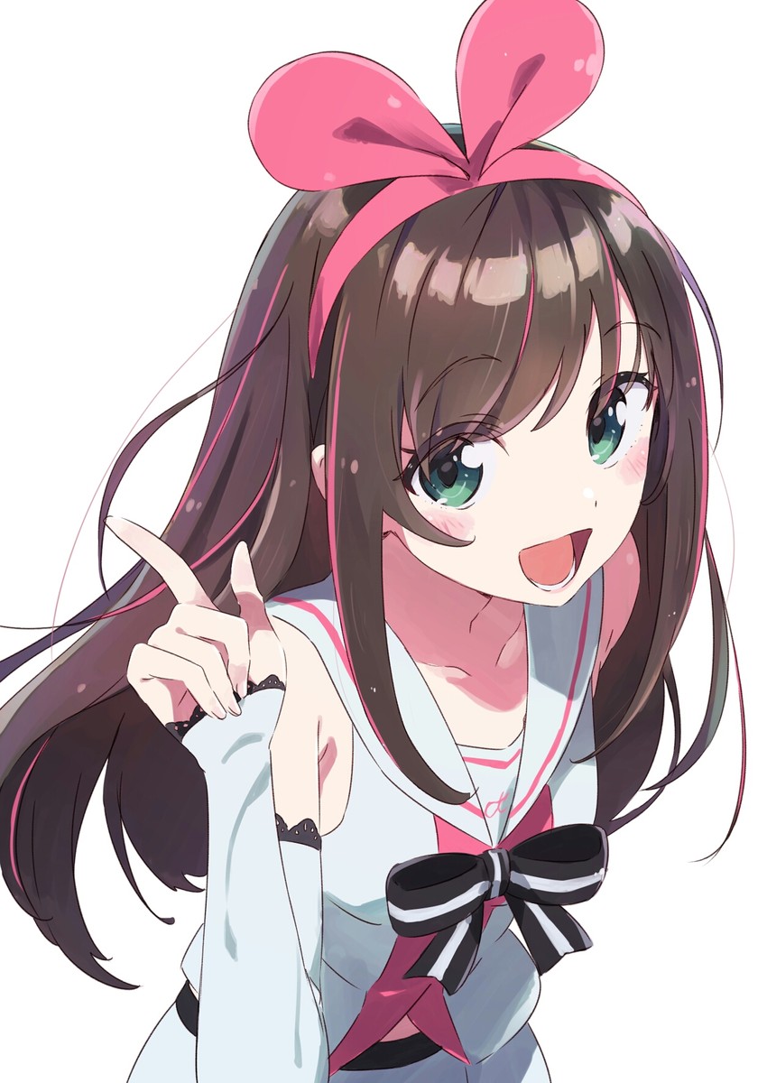 kizuna ai (kizuna ai inc.) drawn by tama_(tama-s)