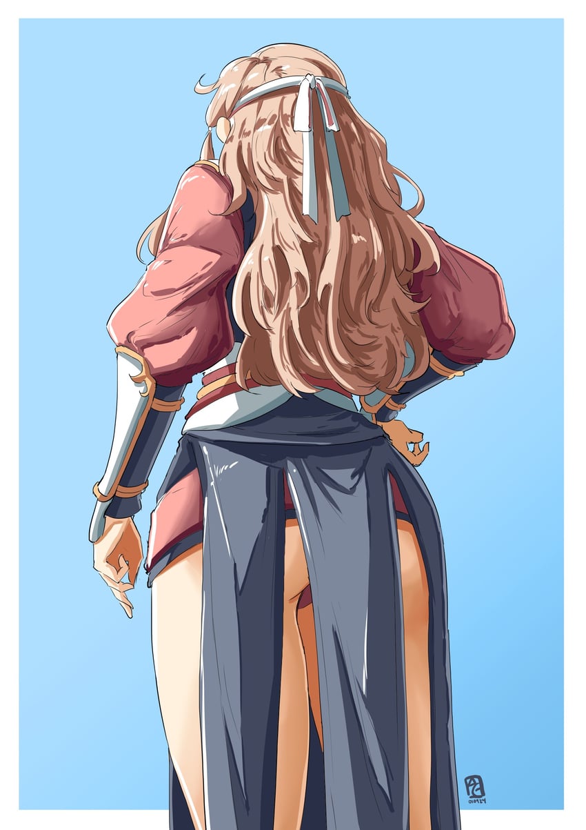 hana (fire emblem and 1 more) drawn by automatic_giraffe