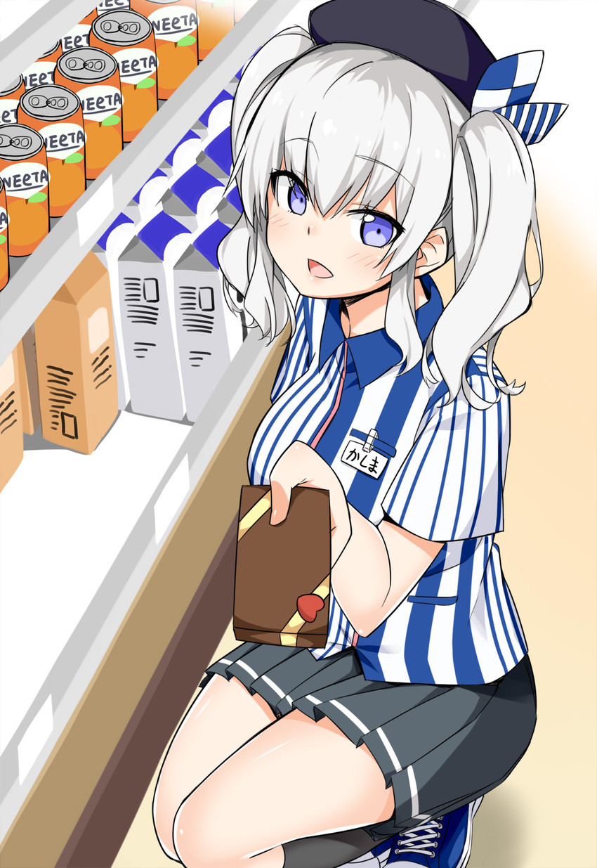 kashima (kantai collection and 1 more) drawn by @ichigo