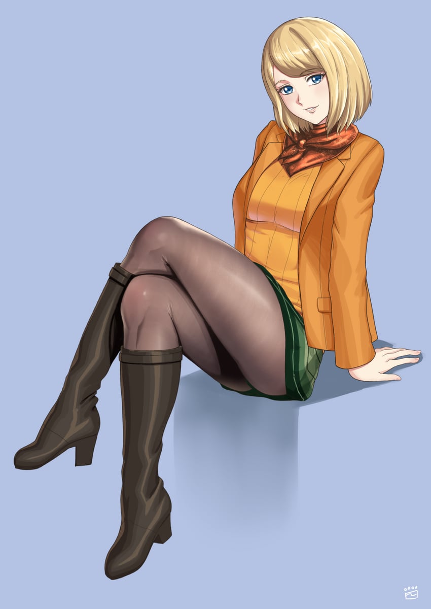 ashley graham (resident evil and 1 more) drawn by finalcake