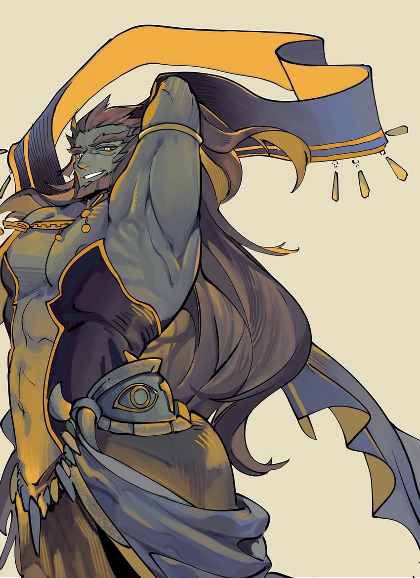 ganondorf (the legend of zelda and 1 more) drawn by tsunamio7