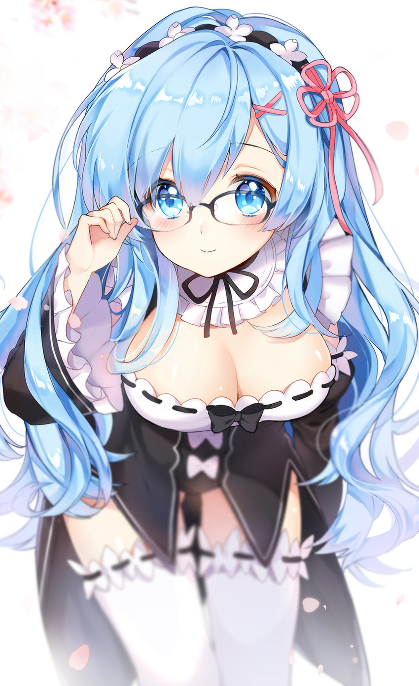 rem (re:zero kara hajimeru isekai seikatsu) drawn by pingo
