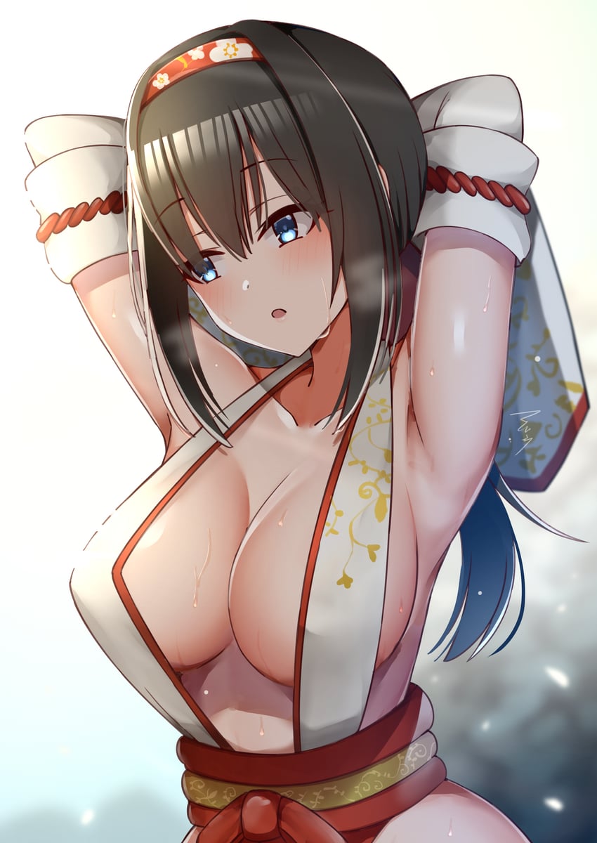 sagisawa fumika (idolmaster and 1 more) drawn by mabanna