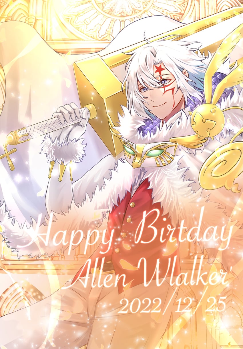 allen walker and timcanpy (d.gray-man) drawn by mimo0211