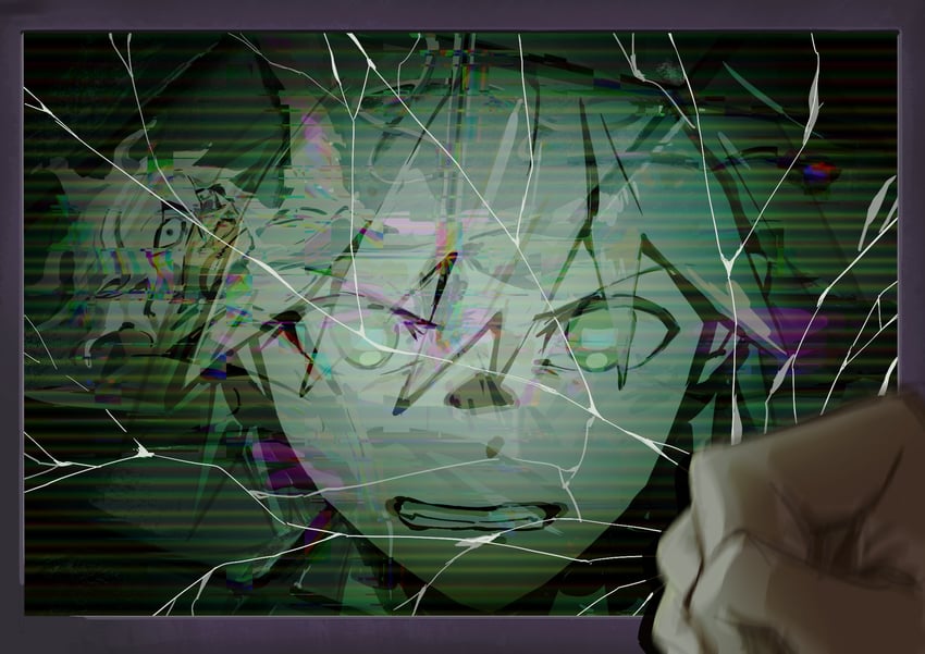 komaeda nagito and naegi makoto (danganronpa and 2 more) drawn by sora_(11451)
