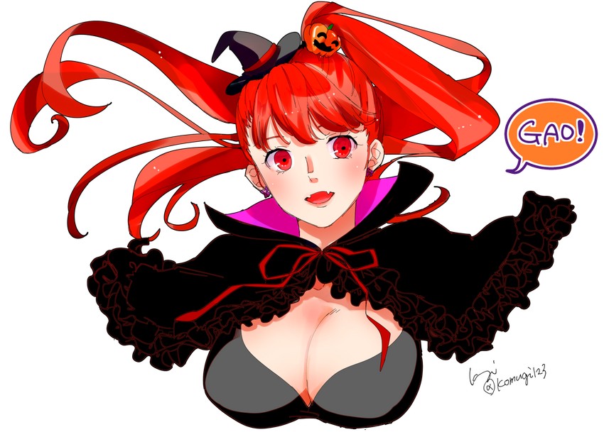 yoshizawa kasumi (persona and 2 more) drawn by komugi_(mugiwaraclub)