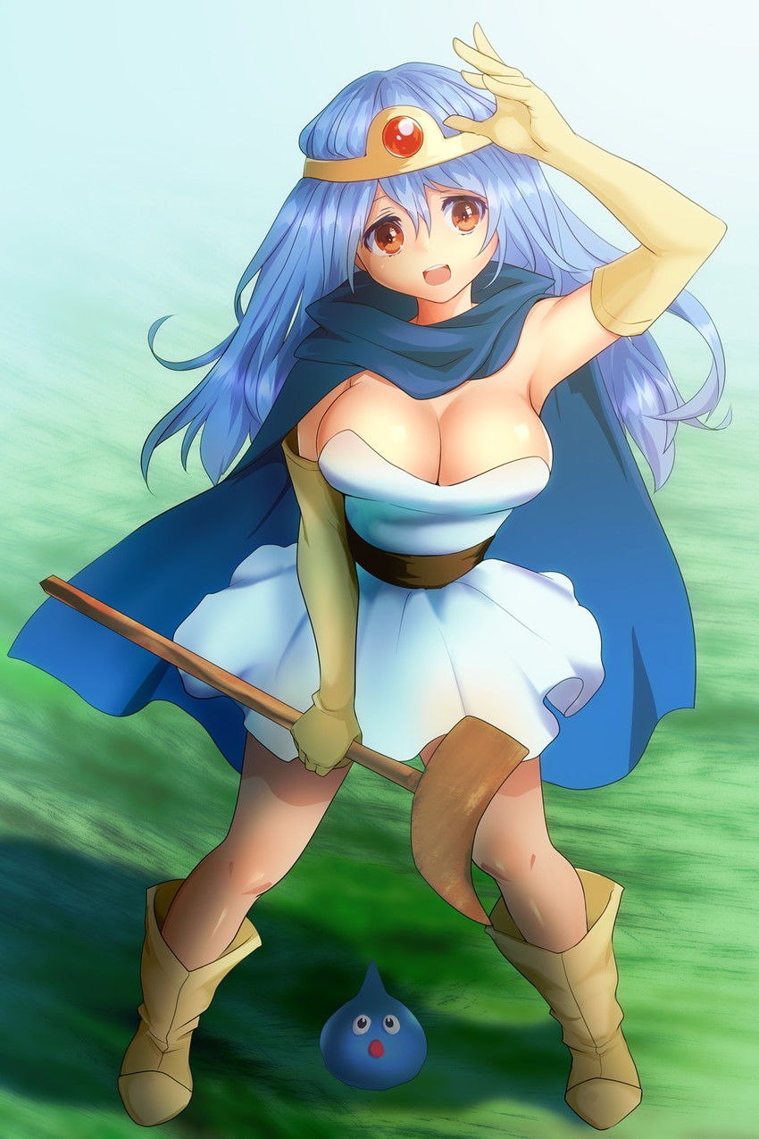 slime and sage (dragon quest and 1 more) drawn by shiro_hougyoku