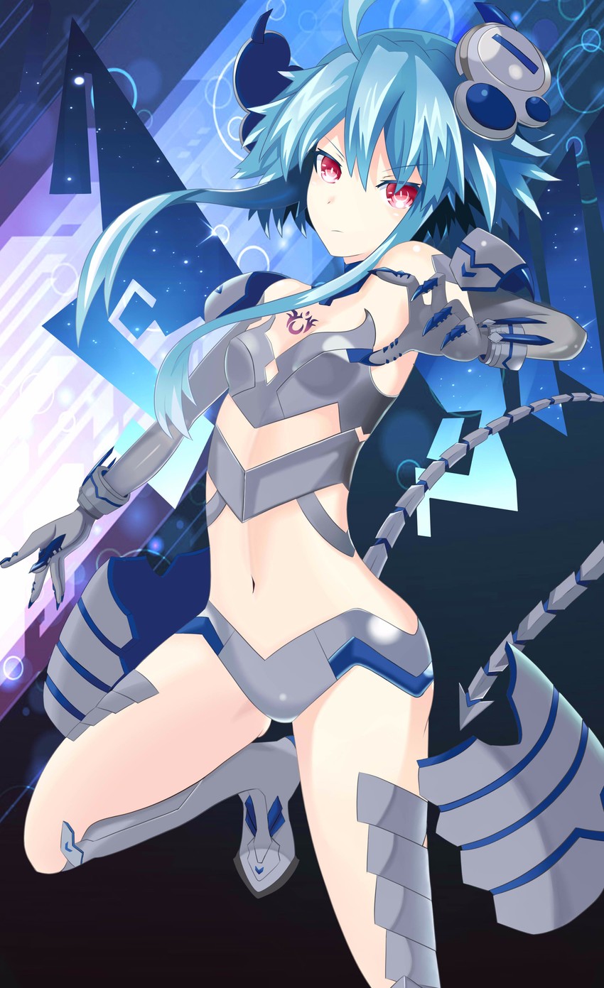 white heart (neptune and 1 more) drawn by ramu-on@_shinon