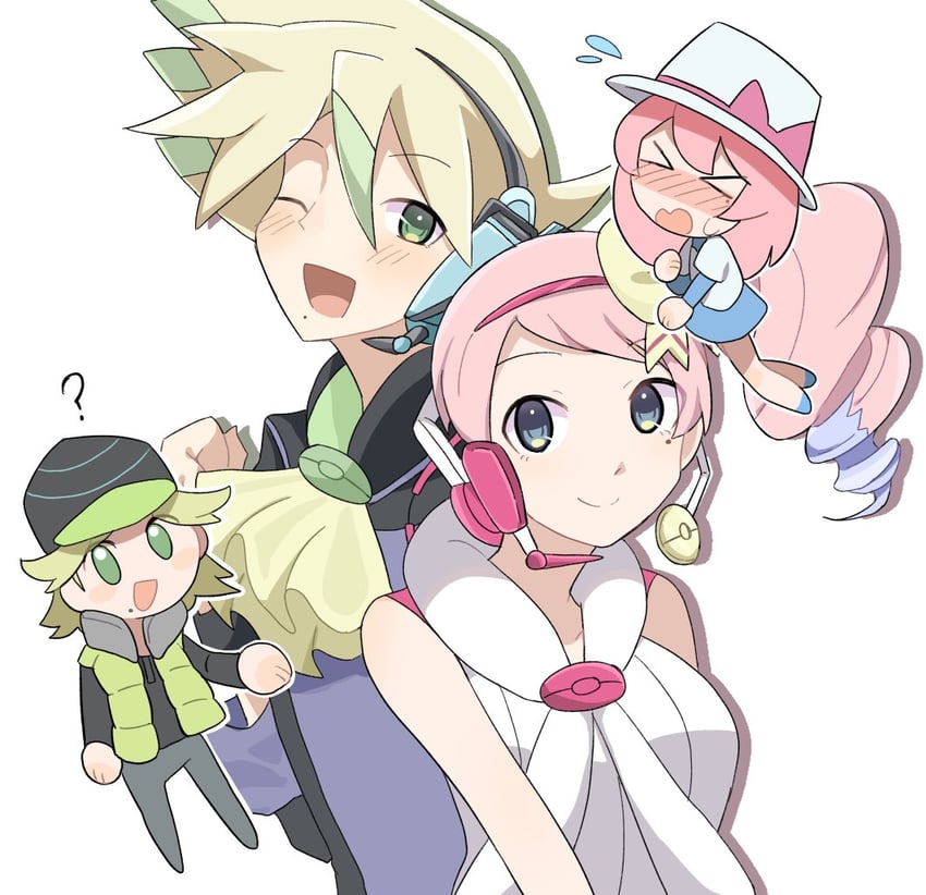 yancy and curtis (pokemon and 1 more) drawn by han0579