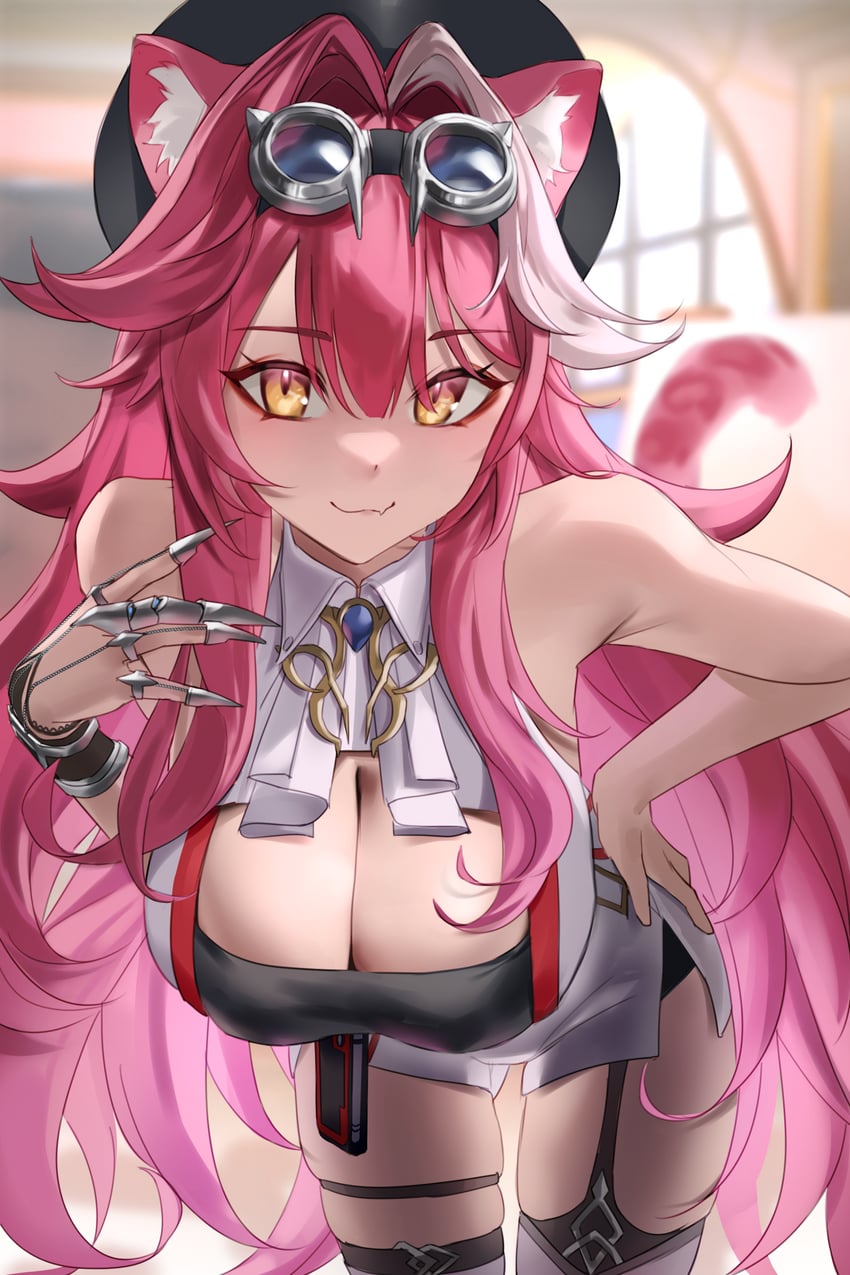 raora panthera (hololive and 1 more) drawn by aragiken