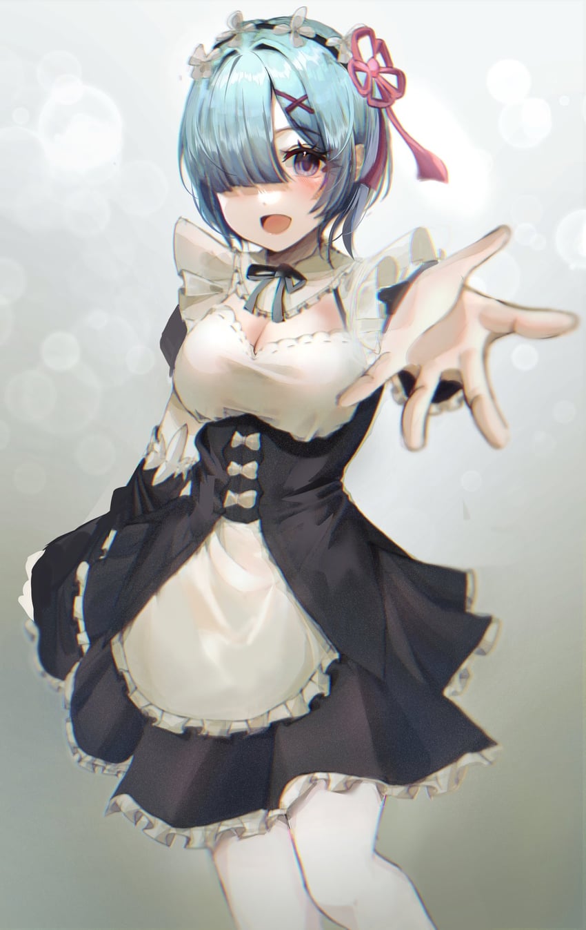 rem (re:zero kara hajimeru isekai seikatsu) drawn by gusim