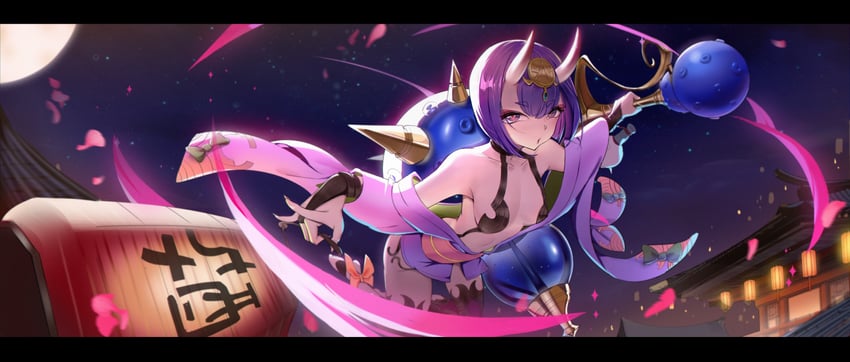 shuten douji (fate and 1 more) drawn by yuyiosang