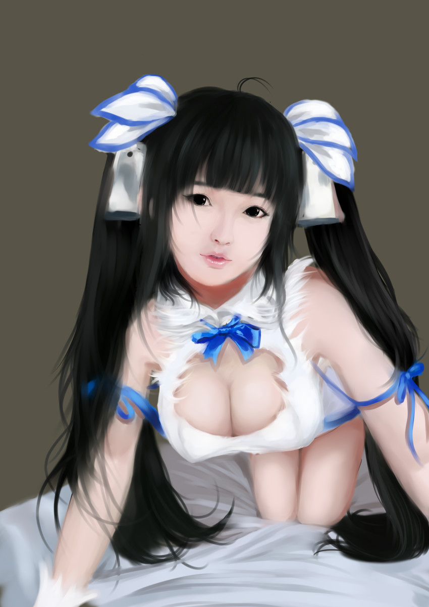 hestia (dungeon ni deai wo motomeru no wa machigatteiru darou ka) drawn by eshan