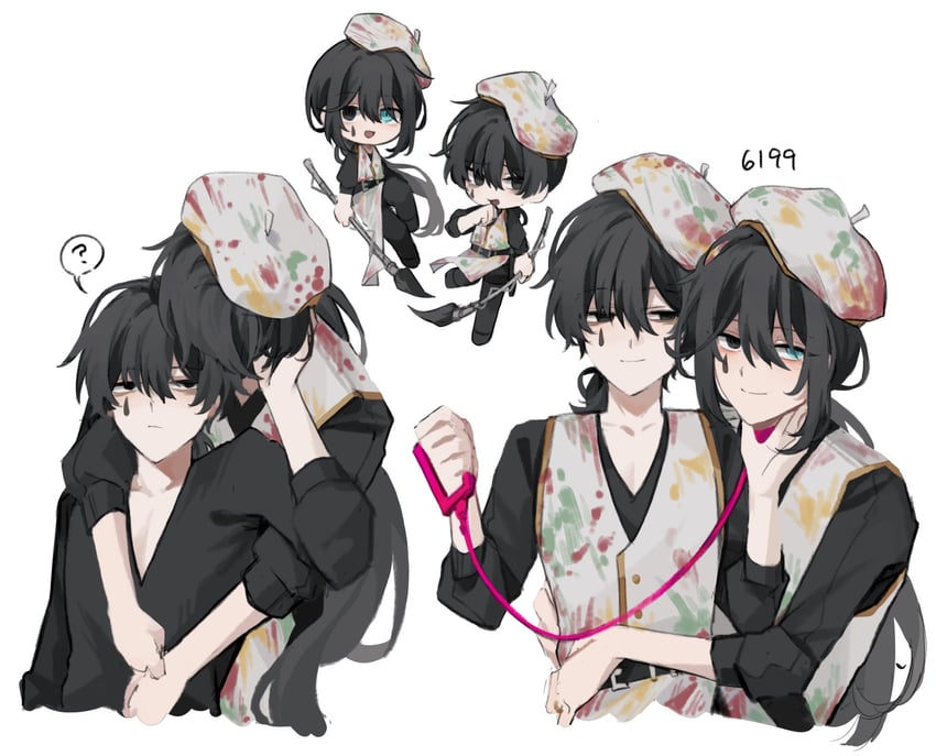 yi sang and hong lu (project moon and 1 more) drawn by wuzinan19