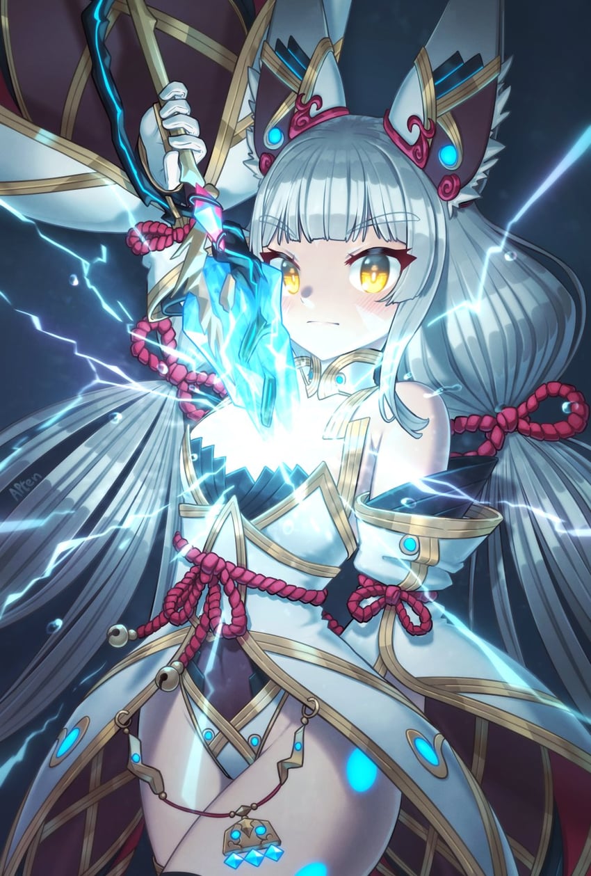 nia (xenoblade chronicles and 1 more) drawn by alten